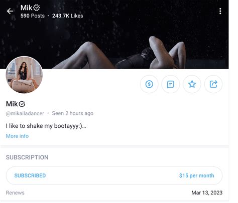 makailadancer onlyfans|Mikaila Dancer